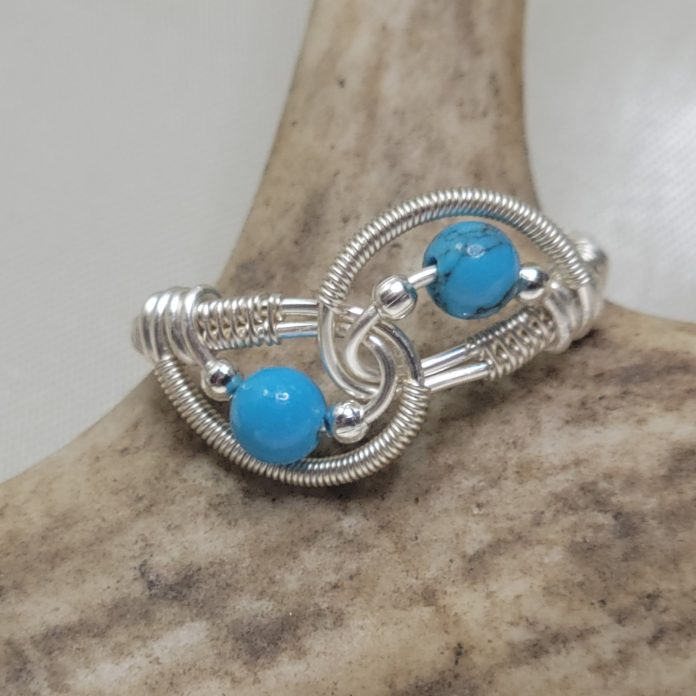 Unique Handmade Turquoise Ring 